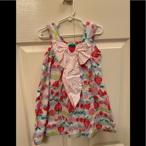 Girls strawberry dress